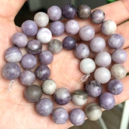 Natural Stone Beads Lapis Lazuli Round Loose Stone Beads For Jewelry Making DIY Bracelet Earrings Accessories 15'' 4/6/8/10/12mm