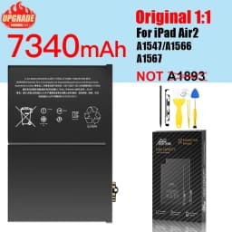 PINZHENG Tablet Battery For iPad 5 6 Air A1484 For iPad Air2 A1474 A1475 A1893 10.2 Mini 2 3 4 5 Pro 9.7 10.5 11 12.9 Battery