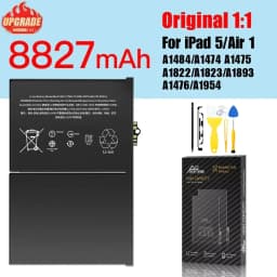 PINZHENG Tablet Battery For iPad 5 6 Air A1484 For iPad Air2 A1474 A1475 A1893 10.2 Mini 2 3 4 5 Pro 9.7 10.5 11 12.9 Battery