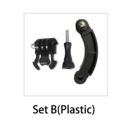 For Gopro Accessories Extension Selfie Stick Helmet Arm Bracket Mount Curved aluminum CNC for Go Pro Hero 13 12 DJI Action 4
