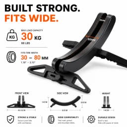 Adjustable Bike Parking Rack Floor Bike Rack MTB Road Bike Display Rack Bike Support Rack for Home Garage and Parking Space
