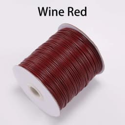 10m/lot 26 Color Leather Line Waxed Cord Cotton Thread String Strap Necklace Rope For Jewelry Making DIY Bracelet Supplies