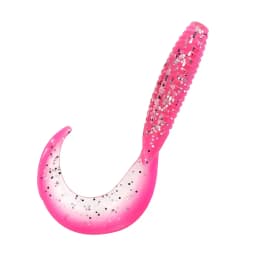 10pcs/lot Two Color Spiral Soft Bait 65mm/2.4g Shrimp Flavor Artificial Jig Wobblers Silicone Swimbait Carp Bass Fishing Tackle