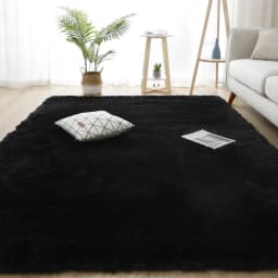 Grey Living Room Large Carpet Hall Coffee Table Floor Mat 160x230 Children's Room Bedroom Long Hair Fluffy Floor Covering Rugs