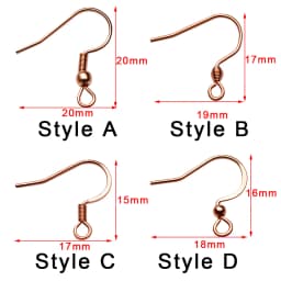 30pcs Hypoallergenic Stainless Steel Earrings Hooks Nickel Free Anti Allergy Earring Clasp Wire For Diy Jewelry Findings Making
