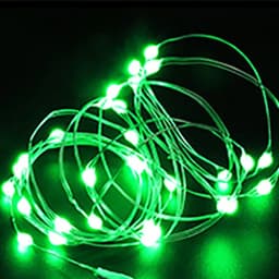 10Pcs 1M 2M 3M 5M Copper Wire LED String Lights Holiday Lighting Fairy Garland For Christmas Tree Wedding Party Decoration Lamp
