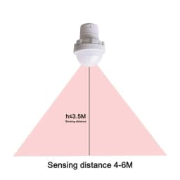 110/220v Mini LED Sensitive Night Light Home Indoor Outdoor Infrared Light Motion Sensor Detection Automatic Sensor Light Switch