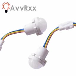 110/220v Mini LED Sensitive Night Light Home Indoor Outdoor Infrared Light Motion Sensor Detection Automatic Sensor Light Switch