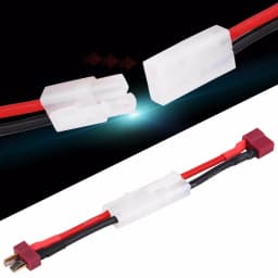 NEW Adapter Female/Male Deans T Plug to Tamiya Connector Conversion Cable 16AWG For RC Drone Car Boat Quadcopter Battery