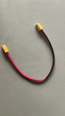 1PCS XT60 Connector Extension Cable Male to Female Plug Silicone Wire 14AWG 12AWG 5~50CM