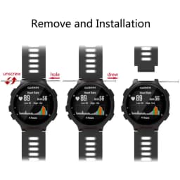 Watchband For Garmin Forerunner 735XT Silicone Wristband Smartwatch Band For Forerunner 735 220 230 235 620 630 Bracelet Strap