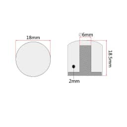 1pcs/2pcs Metal Dome Knobs Electric Bass Guitar Knobs Volume Tone Control Knobs with Wrench Bronze/BK/CR/GD/Black Nickel