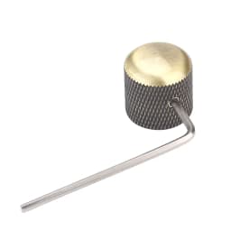 1pcs/2pcs Metal Dome Knobs Electric Bass Guitar Knobs Volume Tone Control Knobs with Wrench Bronze/BK/CR/GD/Black Nickel