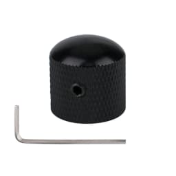 1pcs/2pcs Metal Dome Knobs Electric Bass Guitar Knobs Volume Tone Control Knobs with Wrench Bronze/BK/CR/GD/Black Nickel