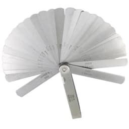 32/26/25/20 Blades Feeler Gauge Metric Gap Filler 0.02-1MM / 0.0008-0.040 INCH Gage Measurement Tool for Engine Valve Adjustment