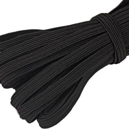 3/4/5/6/8/10mm Flat Knitted Elastic Band White Black Polyester Sewing Stretch Rope Elastic Rubber DIY Garment Mask Accessories