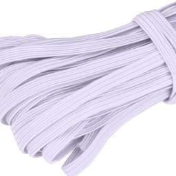 3/4/5/6/8/10mm Flat Knitted Elastic Band White Black Polyester Sewing Stretch Rope Elastic Rubber DIY Garment Mask Accessories