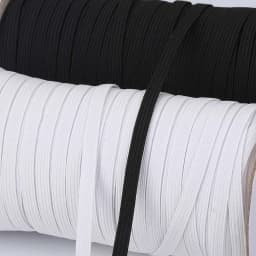 3/4/5/6/8/10mm Flat Knitted Elastic Band White Black Polyester Sewing Stretch Rope Elastic Rubber DIY Garment Mask Accessories