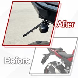 Fit For Honda CBR500R CB500F 2016-2026 CB500 Hornet 2024-2026 License Plate Holder Bracket Rear Tail Tidy Fender Eliminator Kit