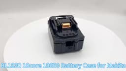 BL1830 Li-ion Battery Case Charging Protection Circuit Board PCB LED Digital Indicator Box For Makita 18V 6.0Ah Housings Shell