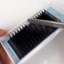 AGUUD 0.03-0.15mm Korea Silk False Mink Eyelashes Extensions Natural Soft Individual Eyelash Russian Volume Eye Lashes Cilios