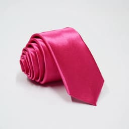 HUISHI Slim Party Necktie For Men Solid Color Neckties Mens Narrow Cravat 5cm Width 38 Colors Royal Blue Yellow Gold For Party