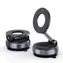Vacuum Magnet Car Bracket Upgraded Version Multi-angles Adjustment Strong Magnetic Suck Foldable Car Navigation Phone Holder