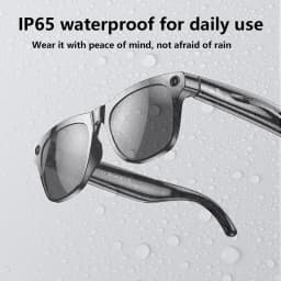 Lenovo 8K AI Smart Glasses 1200mp HD Camera Chat Gpt Touch Sport Smart Sunglasses Music Player Voice Assistant Bluetooth Calling