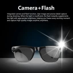 Lenovo 8K AI Smart Glasses 1200mp HD Camera Chat Gpt Touch Sport Smart Sunglasses Music Player Voice Assistant Bluetooth Calling