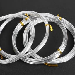 Silver Color Aluminum Wire 1mm 1.5mm 2mm 2.5mm 5mm Soft Metal Floristry Wire Jewelry Findings Making Craft DIY Free Shipping