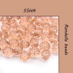 Buy 1 and Get 1 Free 4mm Glass Beads Round Crystal Beads Colorful Spacer Bead For Bracelet Jewelry Making DIY Total 300PCS