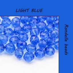 Buy 1 and Get 1 Free 4mm Glass Beads Round Crystal Beads Colorful Spacer Bead For Bracelet Jewelry Making DIY Total 300PCS