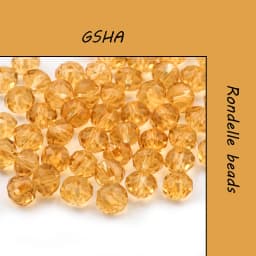 Buy 1 and Get 1 Free 4mm Glass Beads Round Crystal Beads Colorful Spacer Bead For Bracelet Jewelry Making DIY Total 300PCS