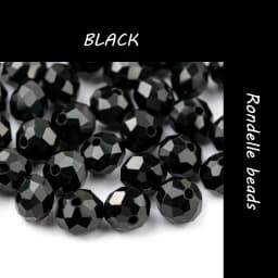 Buy 1 and Get 1 Free 4mm Glass Beads Round Crystal Beads Colorful Spacer Bead For Bracelet Jewelry Making DIY Total 300PCS