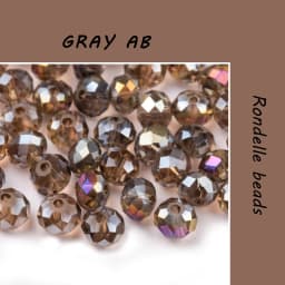 Buy 1 and Get 1 Free 4mm Glass Beads Round Crystal Beads Colorful Spacer Bead For Bracelet Jewelry Making DIY Total 300PCS