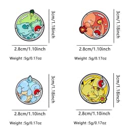 4-13pcs Cute Duck Enamel Pin Cartoon Animals Brooch For Coat Brooch Set Fashion Lapel Badges Jewelry Gift for Friends