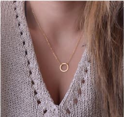 Tiny Heart Choker Necklace for Women Silver Color Chain Smalll Love Necklace Pendant on Neck Bohemian Chocker Necklace Jewelry