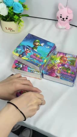 Super Mario Galaxy Trading Cards Collectible Booster Box 288 Anime Game Character Cards for Fans, Ideal Collectible & Party