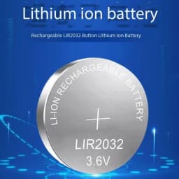 3.6V LIR2032 LIR2025 LIR2016 Rechargeable Coin Cell Batteries Replacement for CR2032 CR2025 CR2016 Lithium Coin Cell for Watches