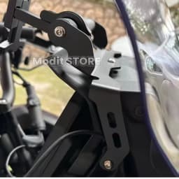 For YAMAHA 9 GT+ GT Y-AMY Tracer 9GT+ 9GT 2025 2026 Motorcycle GPS Navigation Support Phone Holder Bracket Handlebar Extension