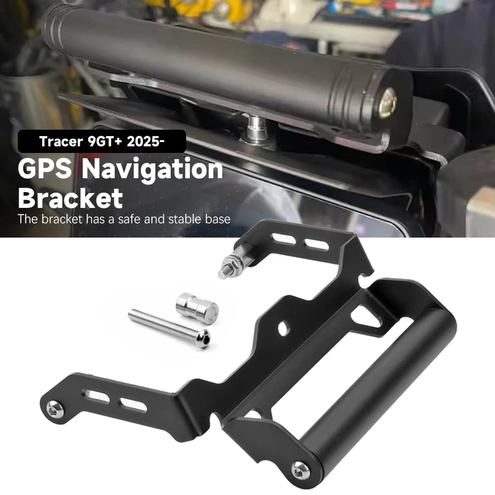 For YAMAHA 9 GT+ GT Y-AMY Tracer 9GT+ 9GT 2025 2026 Motorcycle GPS Navigation Support Phone Holder Bracket Handlebar Extension