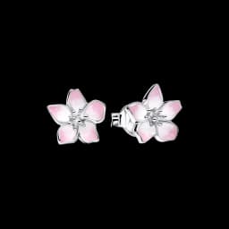 New 925 Sterling Silver Four Leaf Clover Flower Bee Ear Stud Ring Pendant Bead fit DIY Women's Bracelets Necklaces Jewelry Gifts