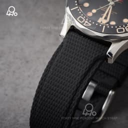New Curved End Rubber Watch Straps 20mm Watch Belt Military 21mm 22mm FKM Watch Bands Bracelet for omega swatch Men's