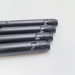 10PCS Pen Injector Disposable Sterile Injection Pens Rotary Window Adjustment Insulin/Peptide Pen Injector Kit