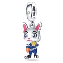 2026 Potdemiel Rabbit Zoo Character 925 Sterling Silver Beads Charm Fit Original Bracelet Keychain DIY Jewelry Gift for Women