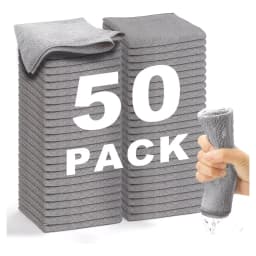 Thicken Microfiber Cleaning Cloths Lint Free Microfiber Cleaning Towel Cloths Reusable Cleaning Towels Absorbent for Car Window