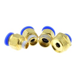 Pneumatic Quick Release Fitting Connector 6mm 8mm 10mm 12mm OD Hose Tube to 1/8 1/4 3/8 1/2 Thread Air Compressor Joint Coupler
