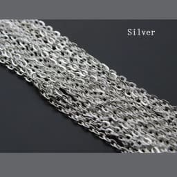 5meters 2x3mm 3x4mm Metal Necklace Chain Bulk Link Chains For Jewelry Making Findings DIY Necklace Bracelet Chain Materials