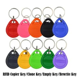 10/20Pcs 125Khz Key Copy Rewritable Writable Rewrite EM ID T5577 Keyfob RFID Clone Tag Ring Proximity Token Access Duplicate