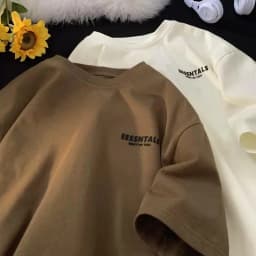 2026 New Style Simple Summer Loose Versatile Hong Kong Style Shirt Underwear American Short-Sleeved T-shirt for Men